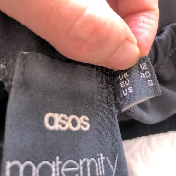 ASOS maternity over the bump DRESS OR WORK pants size 12 - Picture 2 of 4